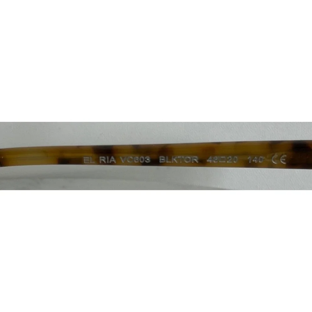 Victory Collection EL RIA VC603 Eyeglass Frames Black Tortoise Cat Eye
